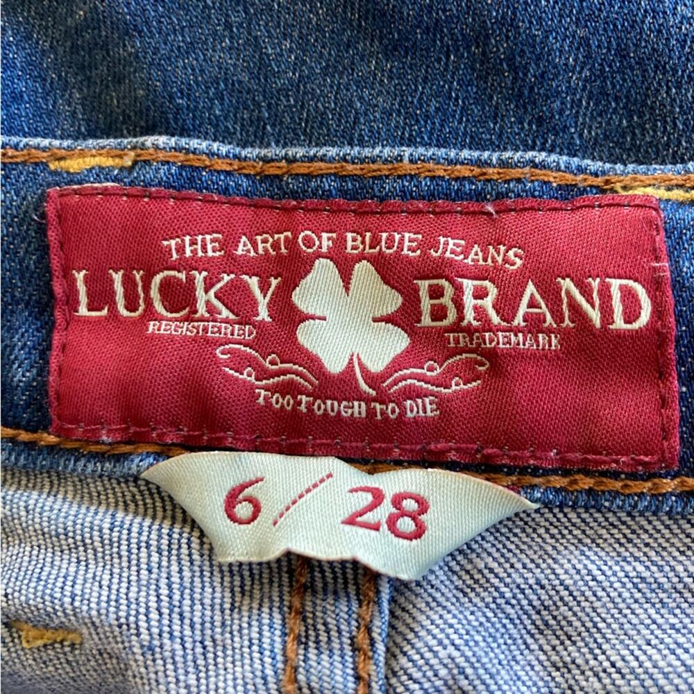 Lucky Brand Sweet'N Crop Jean Capris Size 6/28 - Picture 8 of 9